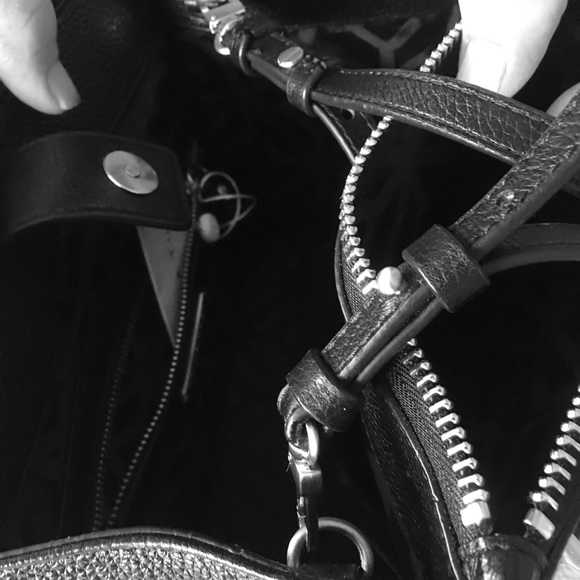 Trina Turk Woven Leather Bag Woven - Picture 6 of 8